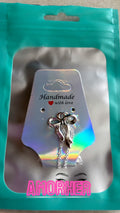 STERLING SILVER BOW NECKLACE