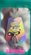 STERLING SILVER BOW NECKLACE